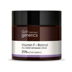 Kortsudevastane taastav kreem Skin Generics Retinool Vitamiin F (50 ml) hind ja info | Näokreemid | kaup24.ee