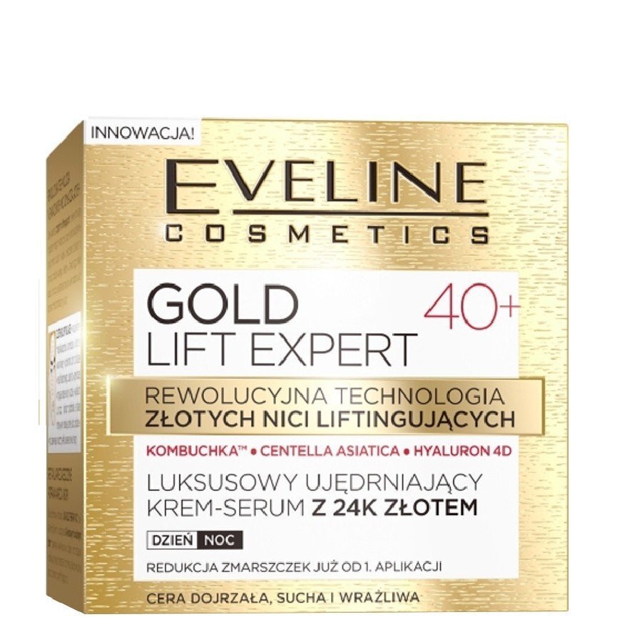 Noorendav näokreem Eveline Gold Lift Expert 40+ 50 ml цена и информация | Näokreemid | kaup24.ee