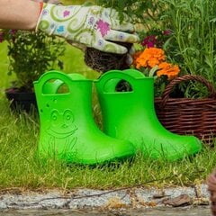 Laste kummikud Frog Green цена и информация | Резиновые сапоги детские | kaup24.ee