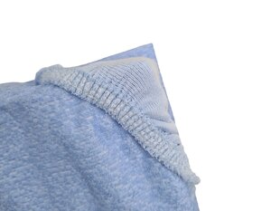 Водостойкая махровая простыня на резинке, синяя 80x160 см цена и информация | Сетки для кроватей | kaup24.ee