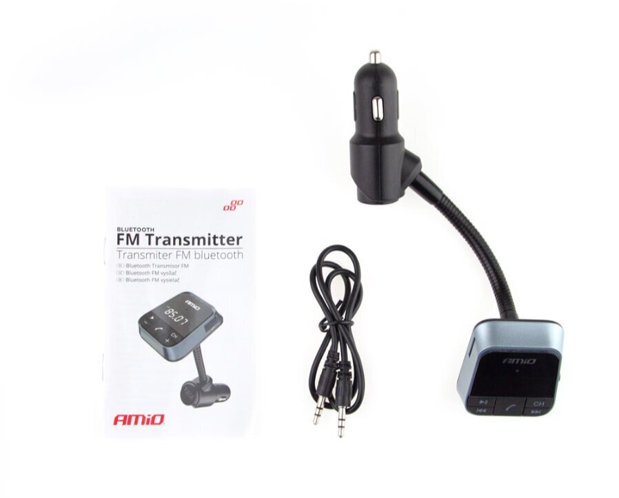 Bluetooth FM saatja koos laadijaga 2.4A BT-01 цена и информация | FM modulaatorid, FM trasmitterid | kaup24.ee