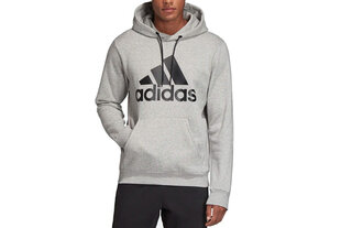 Мужской джемпер Adidas Must Haves Badge of Sport Fleece Pullover DT9946, серый цена и информация | Мужские толстовки | kaup24.ee