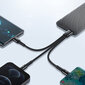 Joyroom S-01530G9 LCM 3in1, USB - Lightning / USB Type C / micro USB, 15cm цена и информация | Mobiiltelefonide kaablid | kaup24.ee