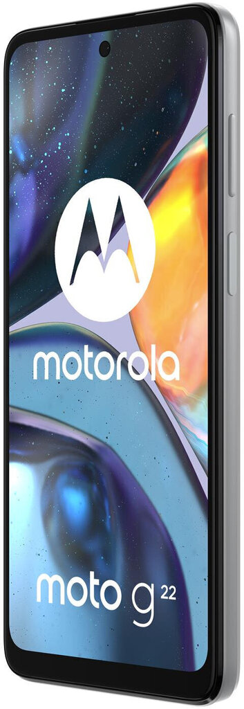 Motorola Moto G22 64GB, Dual SIM, White цена и информация | Telefonid | kaup24.ee