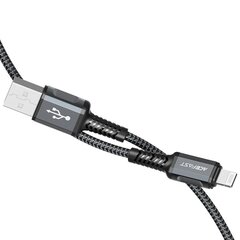 Acefast MFI USB cable - Lightning 1.2m, 2.4A gray (C1-02 deep space gray) цена и информация | Кабели для телефонов | kaup24.ee