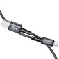 Acefast MFI USB cable - Lightning 1.2m, 2.4A gray (C1-02 deep space gray) цена и информация | Mobiiltelefonide kaablid | kaup24.ee