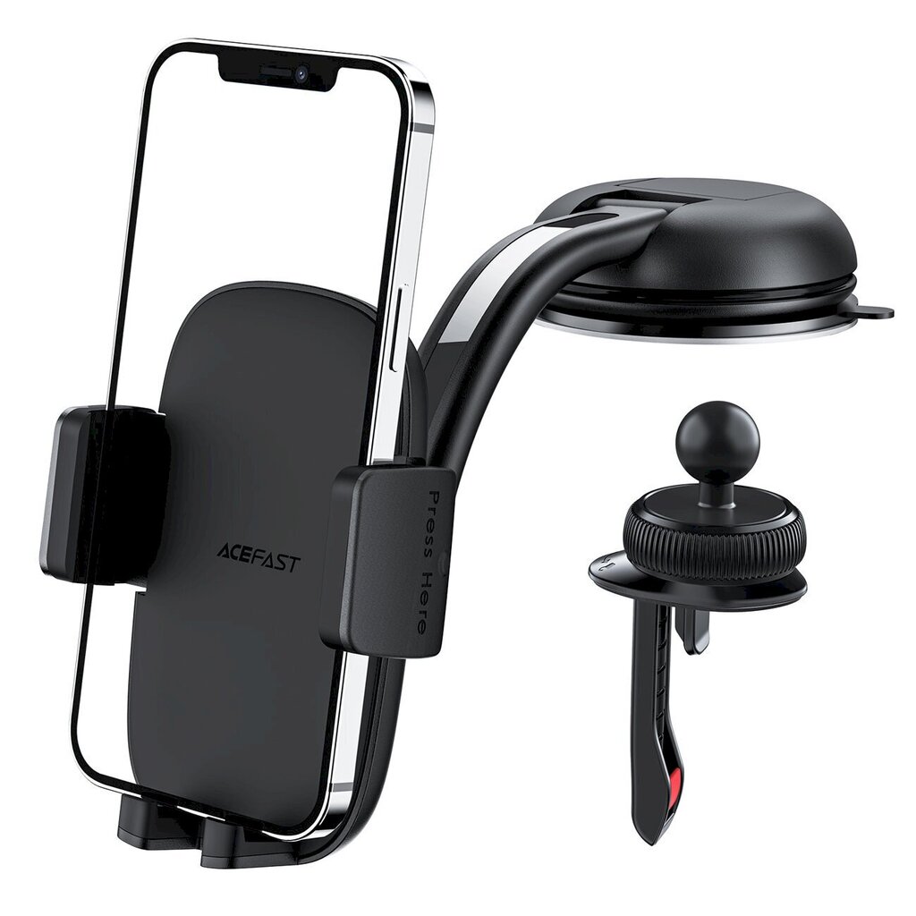 Acefast car phone holder for cockpit and ventilation grille black (D5 black) hind ja info | Mobiiltelefonide hoidjad | kaup24.ee