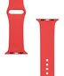 Tactical 498 Silicone Band for Apple Watch 1/2/3/4/5/6/7/SE 42/44/45mm Red цена и информация | Nutikellade ja nutivõrude tarvikud | kaup24.ee