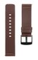 Tactical 308 Leather Band 22mm Brown цена и информация | Nutikellade ja nutivõrude tarvikud | kaup24.ee