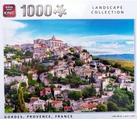 King - Puzzle 1000 Gordes Provence France цена и информация | Пазлы | kaup24.ee