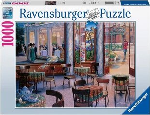 Ravensburger - Puzzle 1000 A Cafe Visit hind ja info | Pusled | kaup24.ee