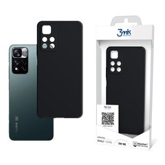 Xiaomi Redmi Note 11 Pro 4G/5G - 3mk Matt Case black hind ja info | Telefoni kaaned, ümbrised | kaup24.ee