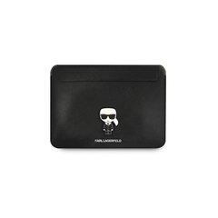 Karl Lagerfeld Saffiano Ikonik Computer Sleeve 13/14" Black цена и информация | Компьютерные сумки | kaup24.ee