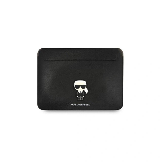 Karl Lagerfeld Saffiano Ikonik Computer Sleeve 13/14" Black цена и информация | Arvutikotid | kaup24.ee