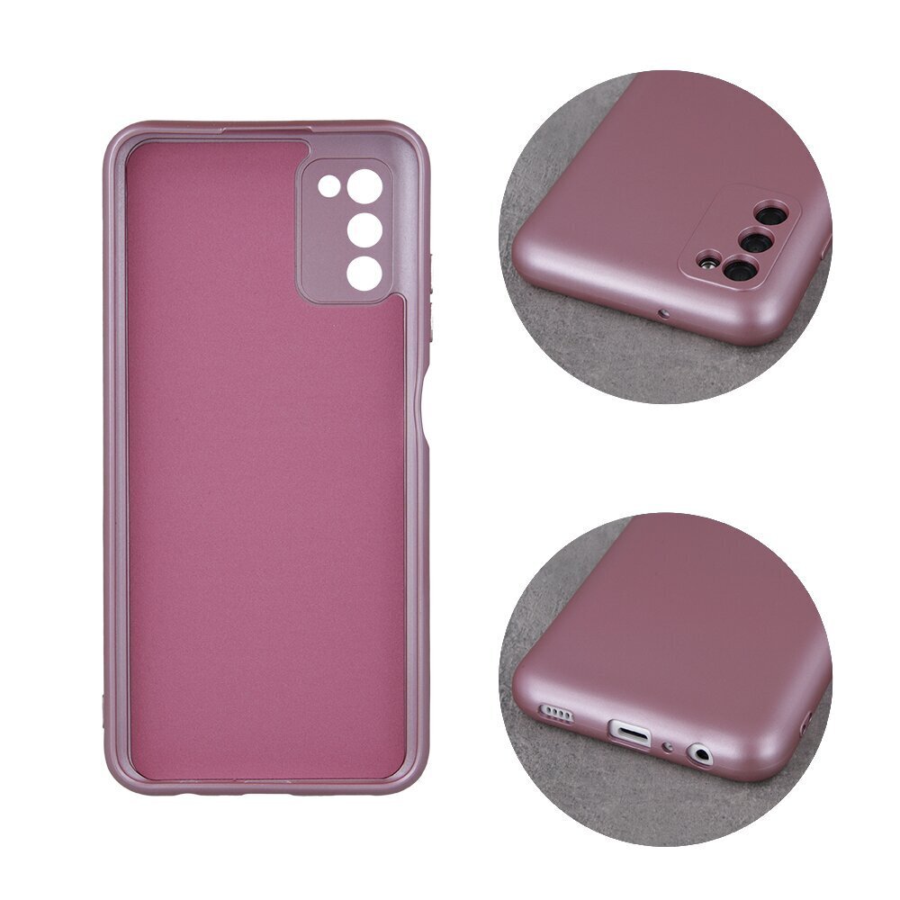 Metallic case for Samsung Galaxy A53 5G pink цена и информация | Telefoni kaaned, ümbrised | kaup24.ee