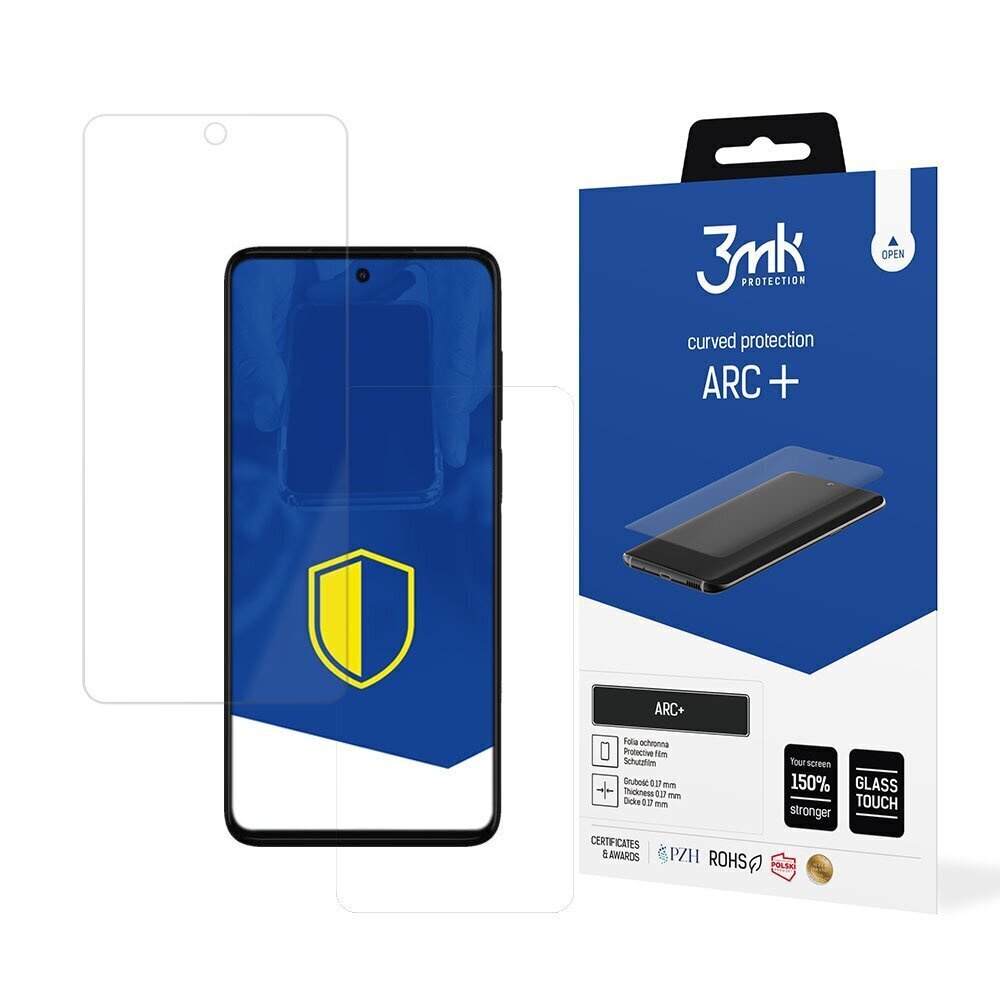 Motorola Moto G52 - 3mk ARC+ screen protector цена и информация | Ekraani kaitsekiled | kaup24.ee