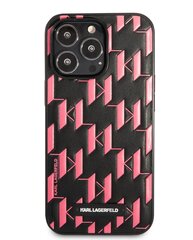 Karl Lagerfeld Monogram Plaque Case for iPhone 13 Pro Pink hind ja info | Telefoni kaaned, ümbrised | kaup24.ee