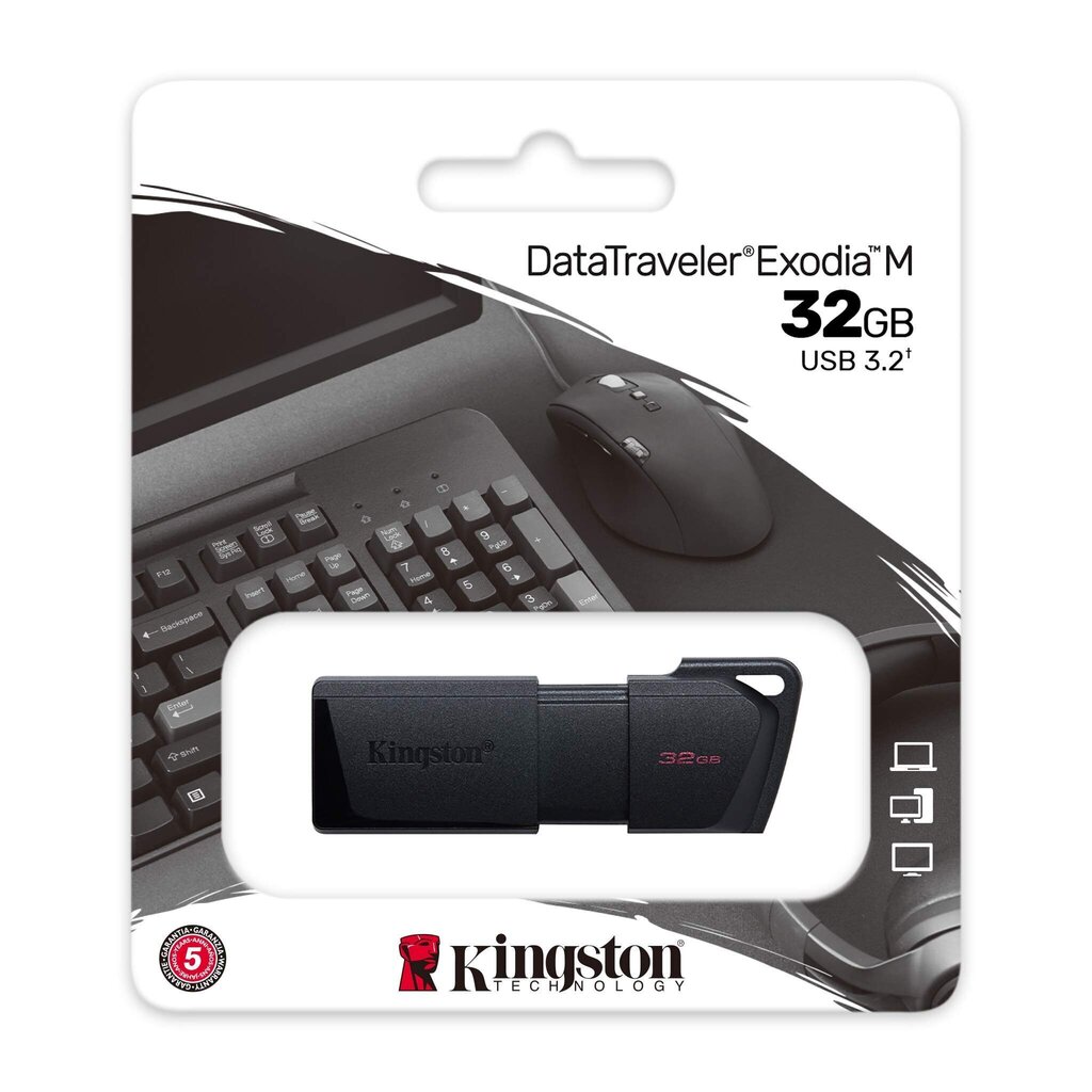 Kingston DT Exodia M 32GB USB 3.0 hind ja info | Mälupulgad | kaup24.ee