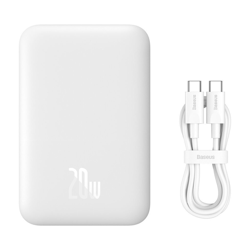 Väline aku Power Bank Baseus Magnetic MagSafe 6000mAh 20W PPCX020002 цена и информация | Akupangad | kaup24.ee