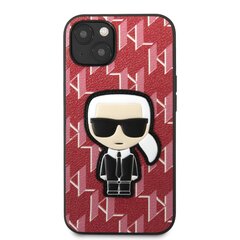 Karl Lagerfeld Monogram Ikonik Case for iPhone 13 Red hind ja info | Karl Lagerfeld Mobiiltelefonid, foto-, videokaamerad | kaup24.ee