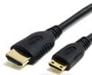 Kabelis Brackton HDMI Male - mini HDMI Male 1.5m Black цена и информация | Kaablid ja juhtmed | kaup24.ee