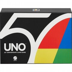 Mattel - Uno 50th Anniversary Premium Edition hind ja info | Lauamängud ja mõistatused | kaup24.ee