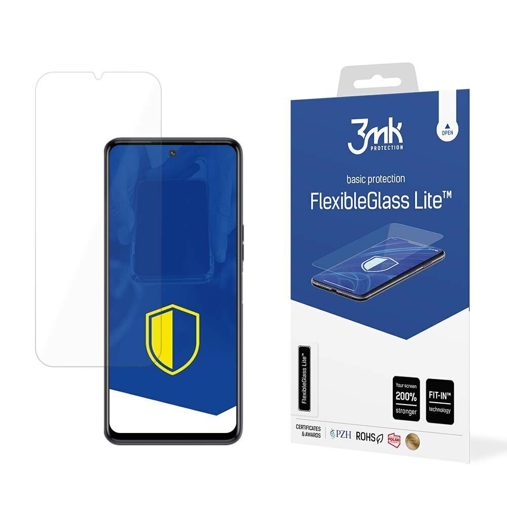 Tecno Spark 8 Pro - 3mk FlexibleGlass Lite™ screen protector цена и информация | Ekraani kaitsekiled | kaup24.ee