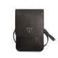 Guess PU Saffiano Triangle Logo Phone Bag Black hind ja info | Telefoni kaaned, ümbrised | kaup24.ee