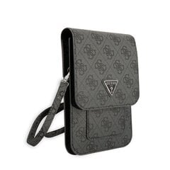 Guess PU 4G Triangle Logo Phone Bag Black hind ja info | Telefonikaaned ja ümbrised | kaup24.ee