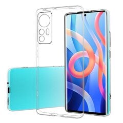 Fusion Ultra Back Case 1 mm прочный силиконовый чехол для Xiaomi 12 5G / 12X 5G прозрачный цена и информация | Чехлы для телефонов | kaup24.ee