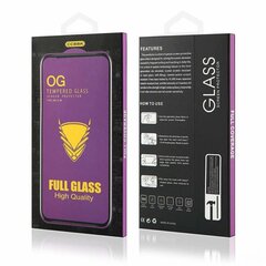 Goodbuy OG glass karastatud klaas kaetud raamiga Samsung A202 Galaxy A20E must hind ja info | Ekraani kaitsekiled | kaup24.ee