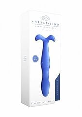 Klaasist dildo Chrystalino Elegance Blue hind ja info | Dildod | kaup24.ee