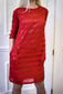 Naiste voodriga kleit, punane цена и информация | Kleidid | kaup24.ee