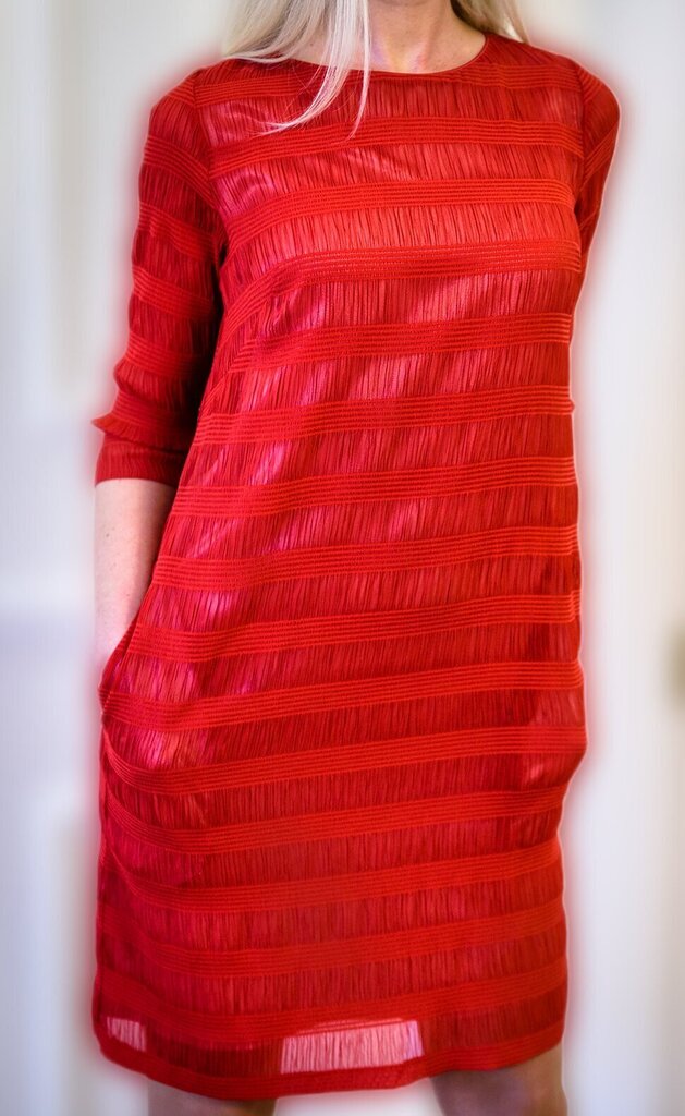 Naiste voodriga kleit, punane hind ja info | Kleidid | kaup24.ee