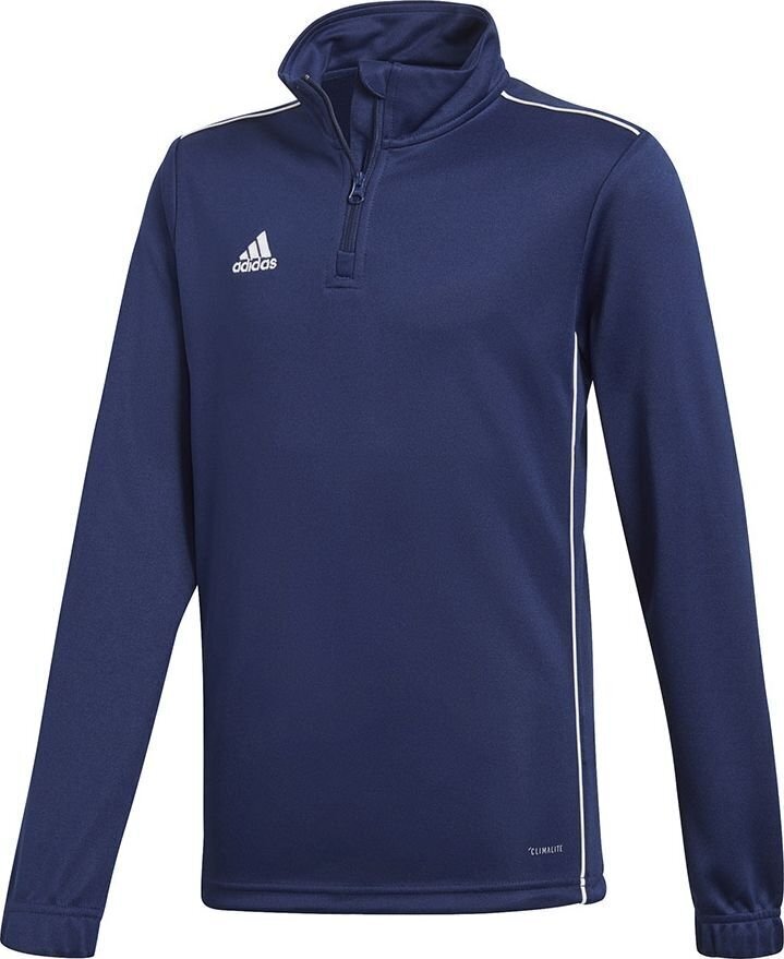 Pikkade varrukatega laste särk adidas Core 18 JUNIOR CV4139 tumesinine hind ja info | Jalgpalli varustus ja riided | kaup24.ee