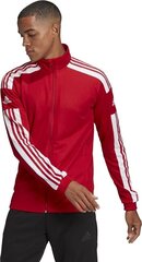 Meeste dressipluus adidas Squadra 21 punane GP6464 hind ja info | Jalgpalli varustus ja riided | kaup24.ee