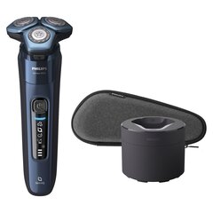 Philips SHAVER Series 7000 S7782/50 men's shaver Rotation shaver Trimmer Blue цена и информация | Электробритвы | kaup24.ee