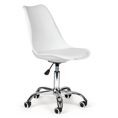 Офисный стул на колесиках, белый цена и информация | Офисные кресла | kaup24.ee