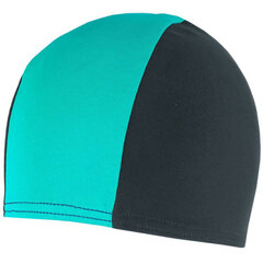 Ujumismüts Crowell Lycra Juunior, hall/sinine hind ja info | Ujumismütsid | kaup24.ee