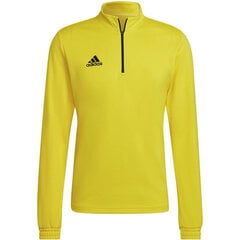 Мужской тренировочный джемпер Adidas Entrada 22 HI2128, желтый цена и информация | Мужская спортивная одежда | kaup24.ee