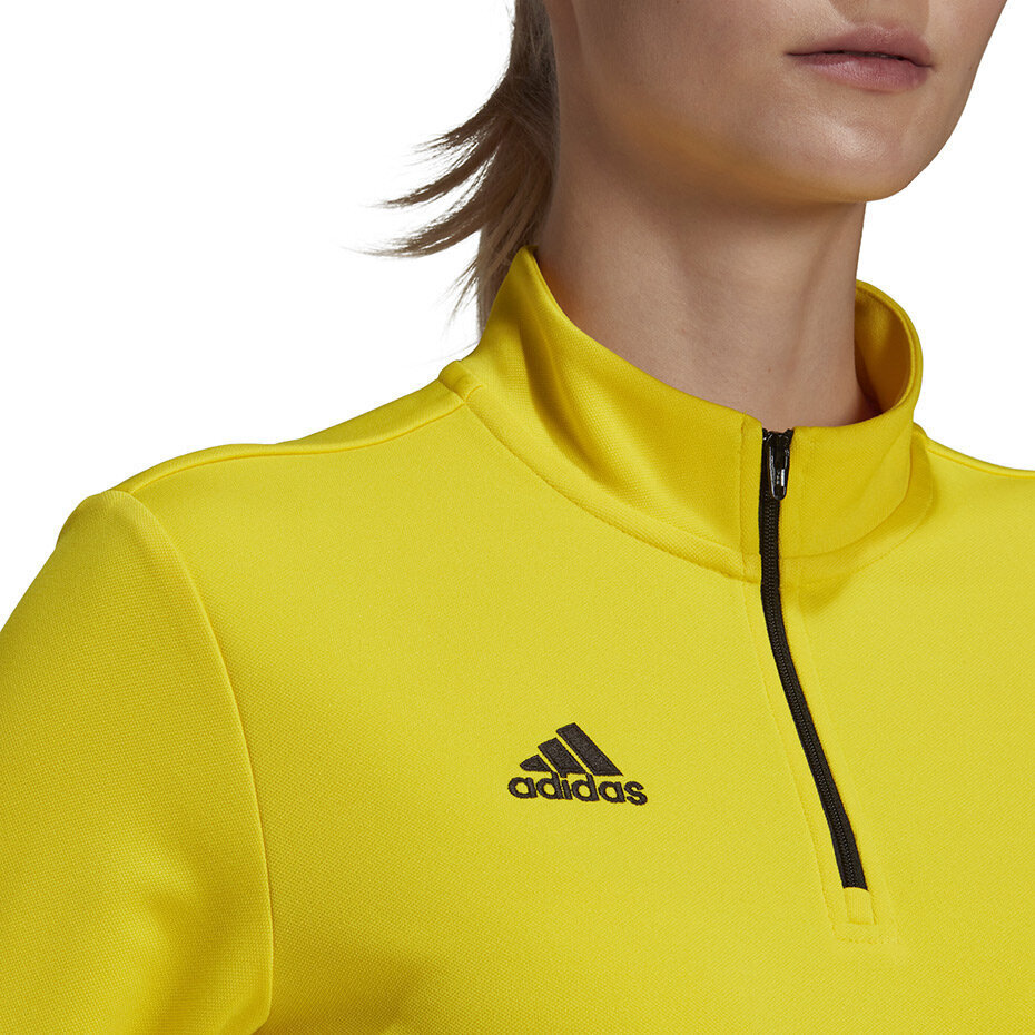 Naiste pikkade varrukatega treeningpluus Adidas Entrada 22 HI2130, kollane hind ja info | Naiste spordiriided | kaup24.ee