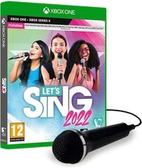 Xbox One Let's Sing 2022 incl. Single Microphone цена и информация | Компьютерные игры | kaup24.ee