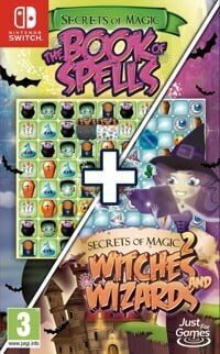 Secrets of Magic: The Book of Spells + Secrets of Magic 2: Witches and Wizards (Code in a Box) Switch mäng hind ja info | Arvutimängud, konsoolimängud | kaup24.ee