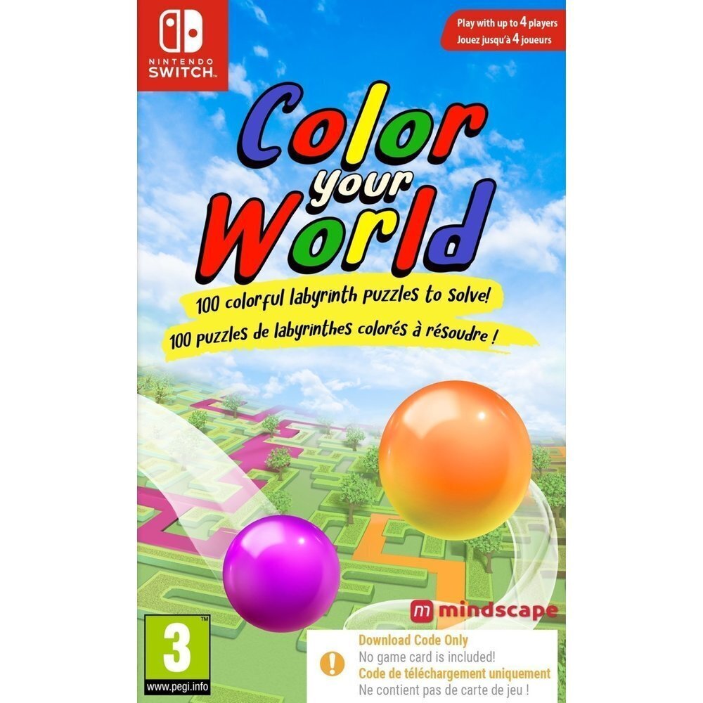 SWITCH Color Your World (Code in a Box) цена и информация | Arvutimängud, konsoolimängud | kaup24.ee