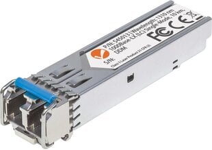 Optiline moodul Intellinet MiniGBIC SFP 1000Base-LX LC üksikrežiim 10 km 1310 nm цена и информация | Кабели и провода | kaup24.ee