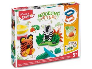 Modelleerimiskomplekt Maped Wild Friends цена и информация | Развивающие игрушки | kaup24.ee