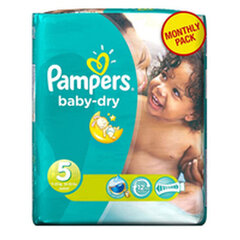 Ühekordsed mähkmed Pampers Baby Dry (Suurus 5) (11 -16kg) (Renoveeritud A+) цена и информация | Гигиенические товары | kaup24.ee