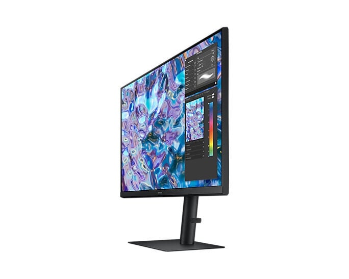 LCD Monitor|SAMSUNG|S61B|27"|Panel IPS|2560x1440|16:9|75hZ|5 ms|Swivel|Pivot|Height adjustable|Tilt|Colour Black|LS27B610EQUXEN цена и информация | Monitorid | kaup24.ee