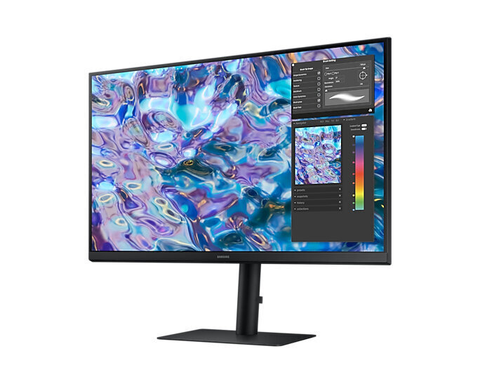 LCD Monitor|SAMSUNG|S61B|27"|Panel IPS|2560x1440|16:9|75hZ|5 ms|Swivel|Pivot|Height adjustable|Tilt|Colour Black|LS27B610EQUXEN hind ja info | Monitorid | kaup24.ee