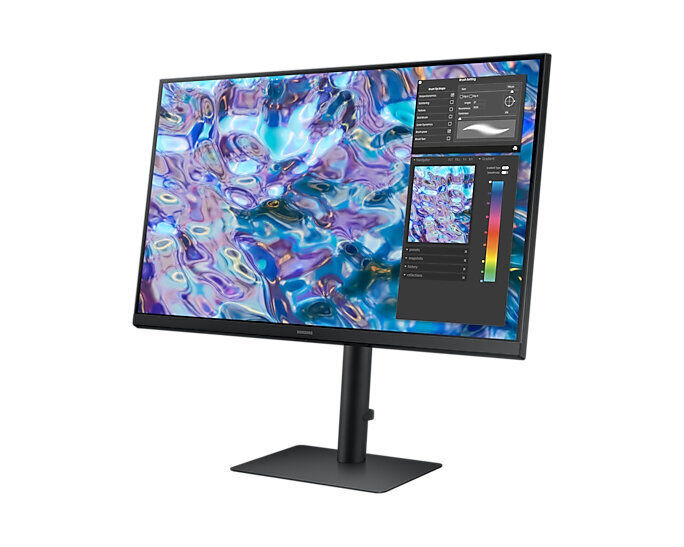 LCD Monitor|SAMSUNG|S61B|27"|Panel IPS|2560x1440|16:9|75hZ|5 ms|Swivel|Pivot|Height adjustable|Tilt|Colour Black|LS27B610EQUXEN цена и информация | Monitorid | kaup24.ee